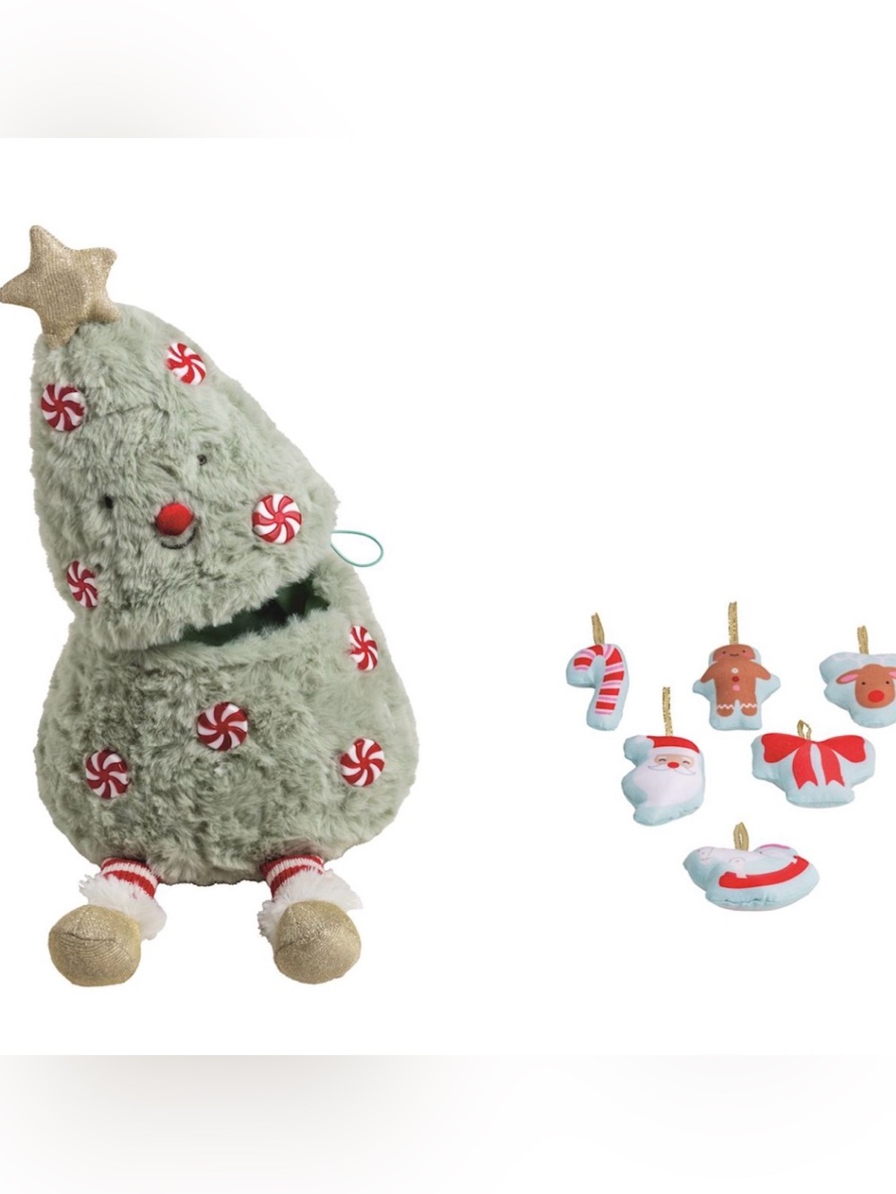 Christmas Tre Plush Set